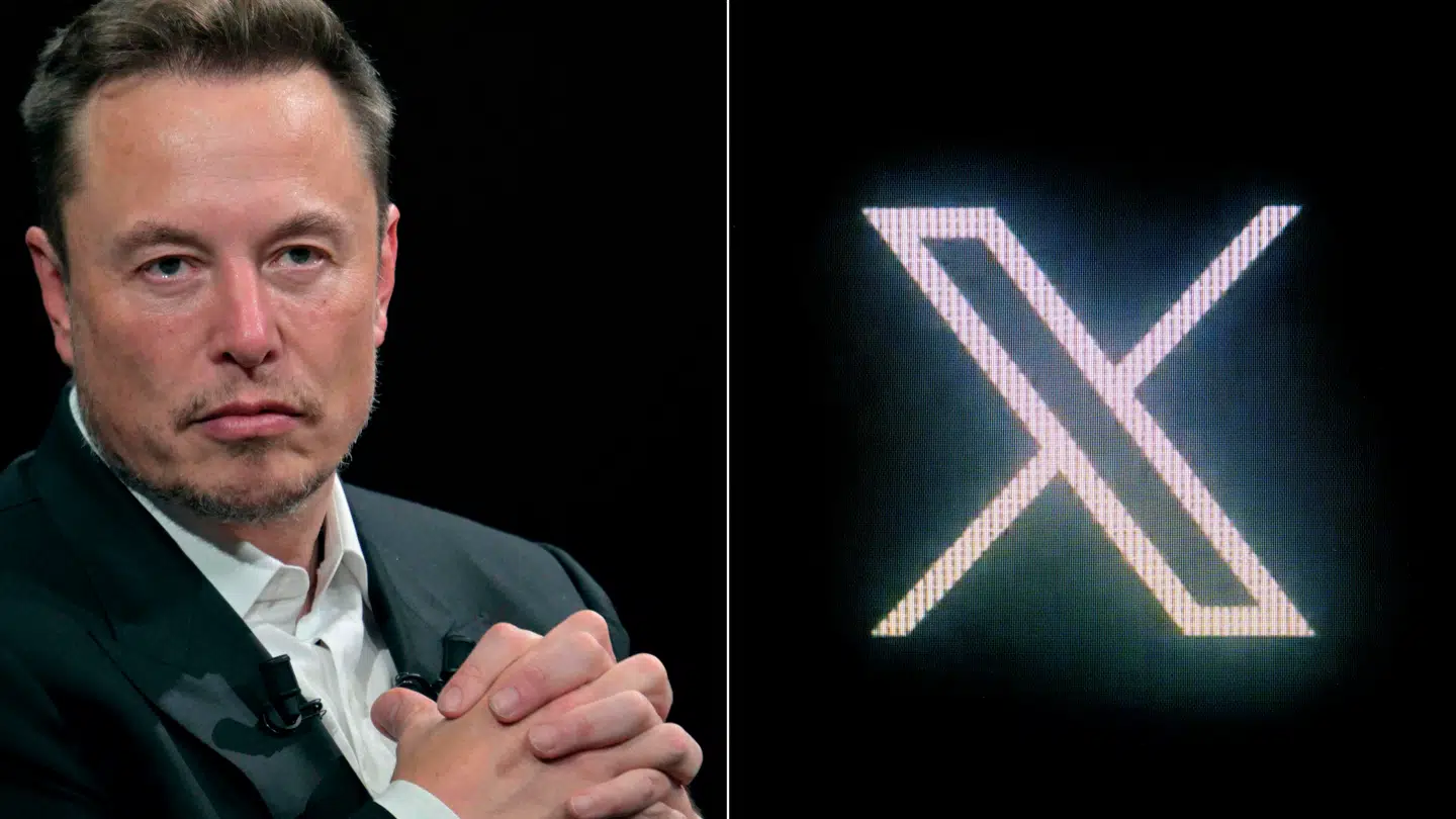 Elon Musk omdøbte Twitter til X, da han overtog det sociale medie.