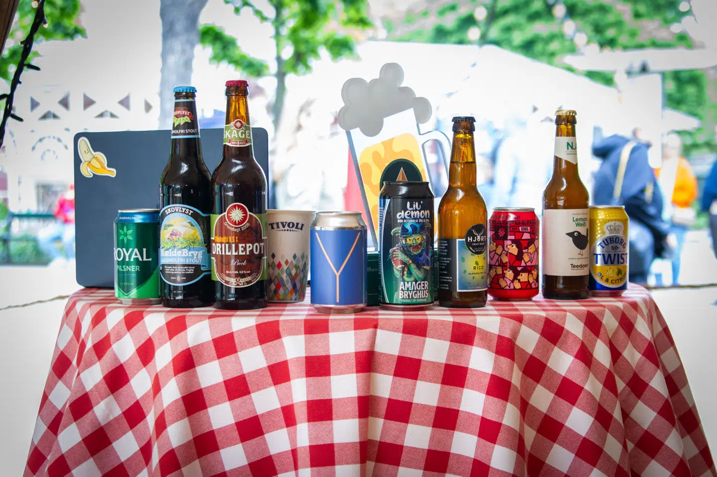 Vinder-øllen Y fra Åben blev fundet blandt ni finalister, og fik ros af dommerne for dens drikkevenlighed. (PR-foto).