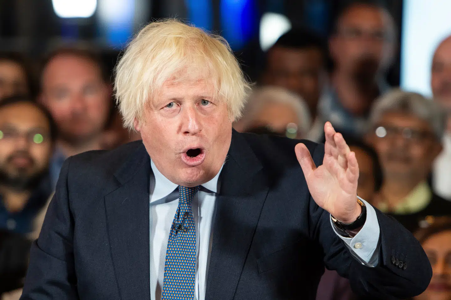 Boris Johnson ses her i juli 2024.