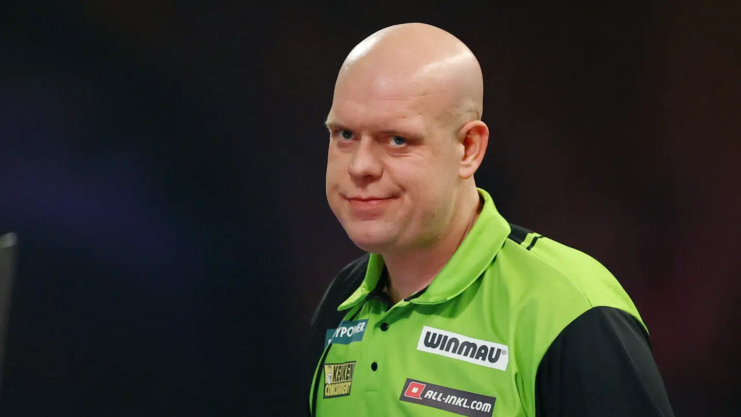 Michael van Gerwen skal skilles fra sin kone Daphne.