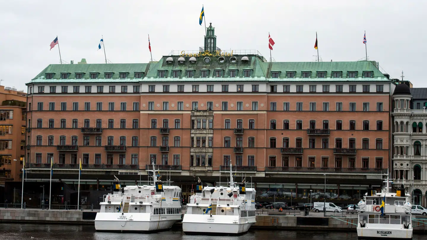 ARKIVFOTO af Grand Hôtel i Stockholm.