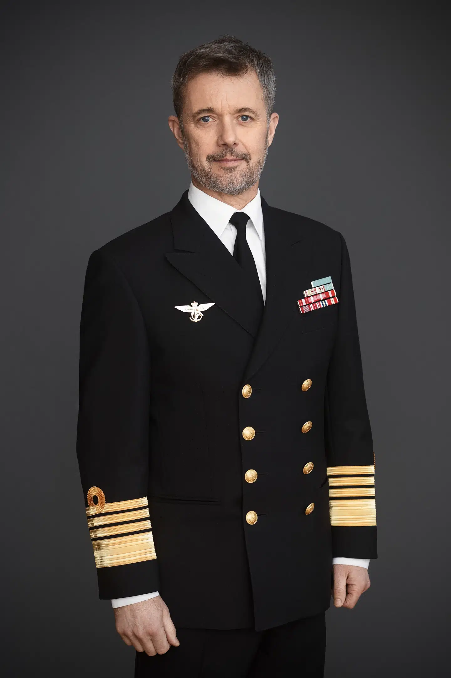 Kongehuset bringer mandag et foto af kong Frederik i forbindelse med kongens 57-års fødselsdag.