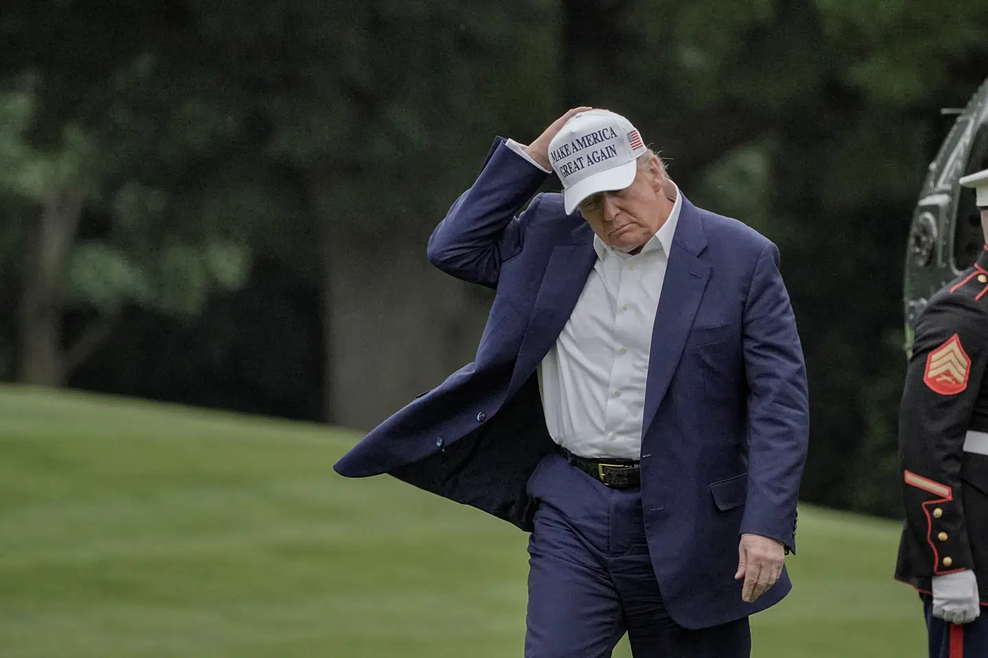 USAs præsident, Donald Trump, kaldte natten til mandag dansk tid Ruslands præsident, Vladimir Putin, for »fuldstændig skør«.