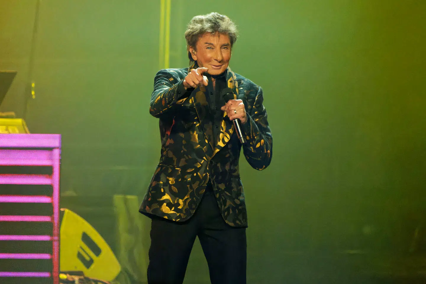 Popsanger Barry Manilow i 2024. Foto: Rob Grabowski, Scanpix