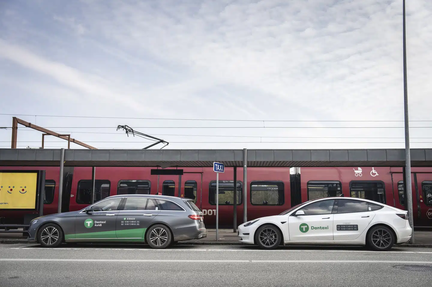 Kørselstjenesten Uber har købt det danske taxaselskab Dantaxi. (Arkivfoto).