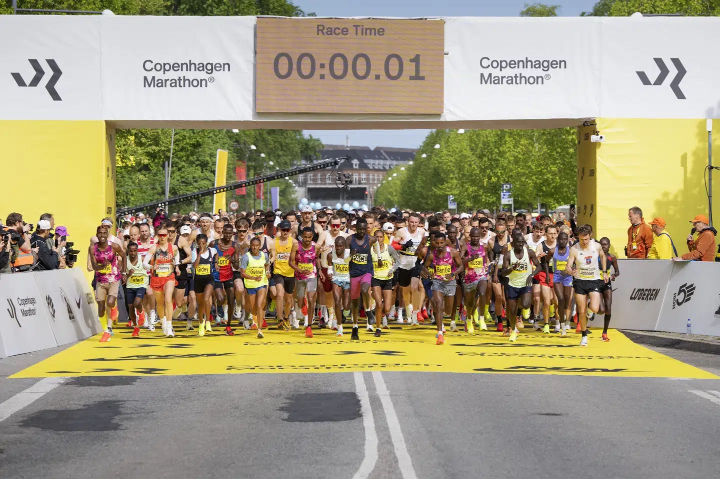 23.000 løbere er nu tilmeldt Copenhagen Marathon 2026, som er blevet udsolgt på rekordtid. (Arkivfoto).