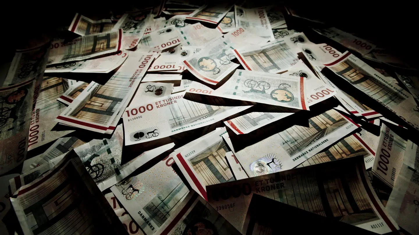 Pludselig væltede det op med penge.