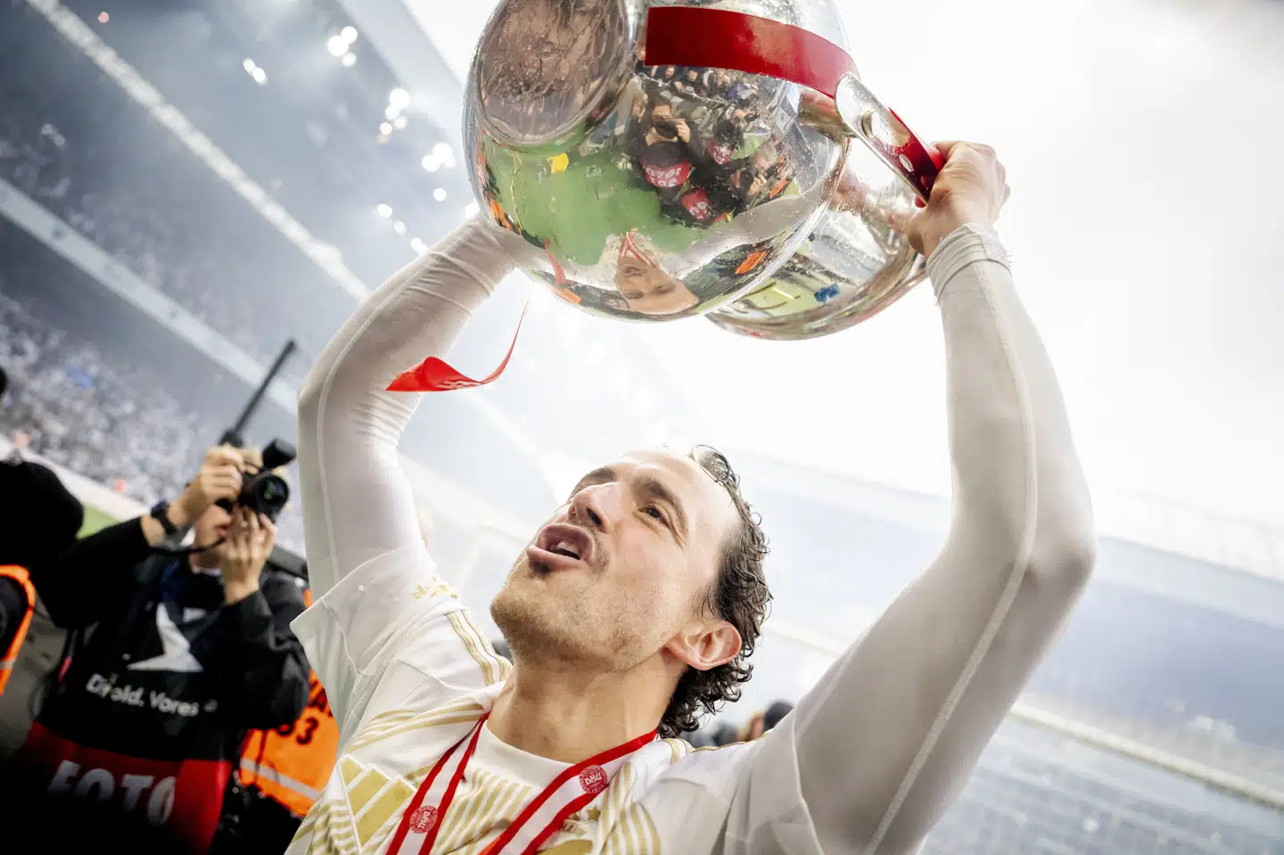 FC Københavns Thomas Delaney spillede kun første halvleg, da holdet søndag vandt 3-0 over FC Nordsjælland. I torsdagens pokalfinale starter Delaney på bænken.