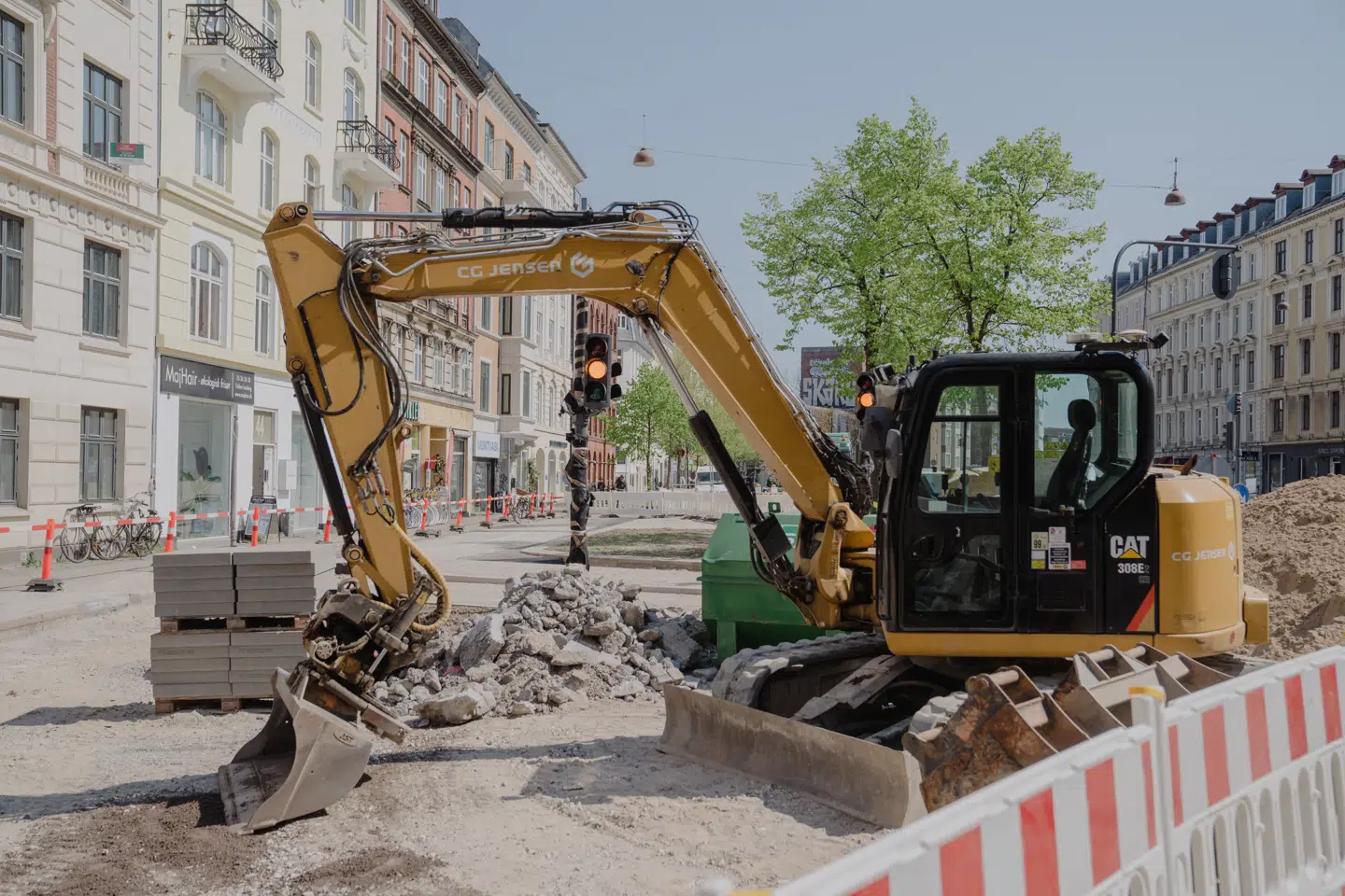 Over halvdelen af tiden har gravearbejde i København været forsinket.