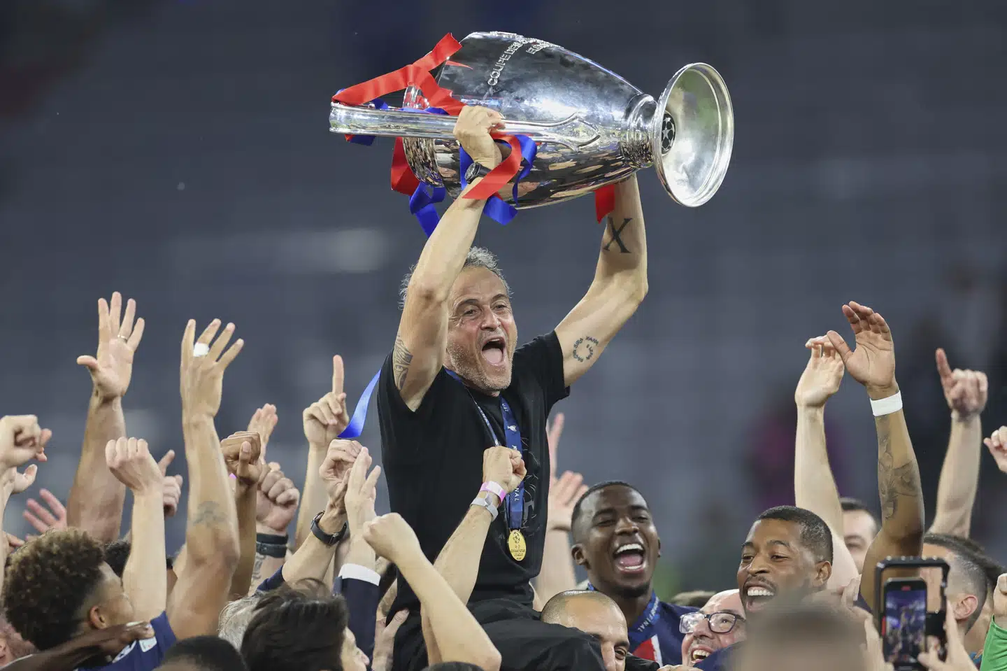 Luis Enrique kom i sommeren 2023 til PSG som cheftræner. Ifølge Marquinhos har den spanske træner "ændret alt i PSG".