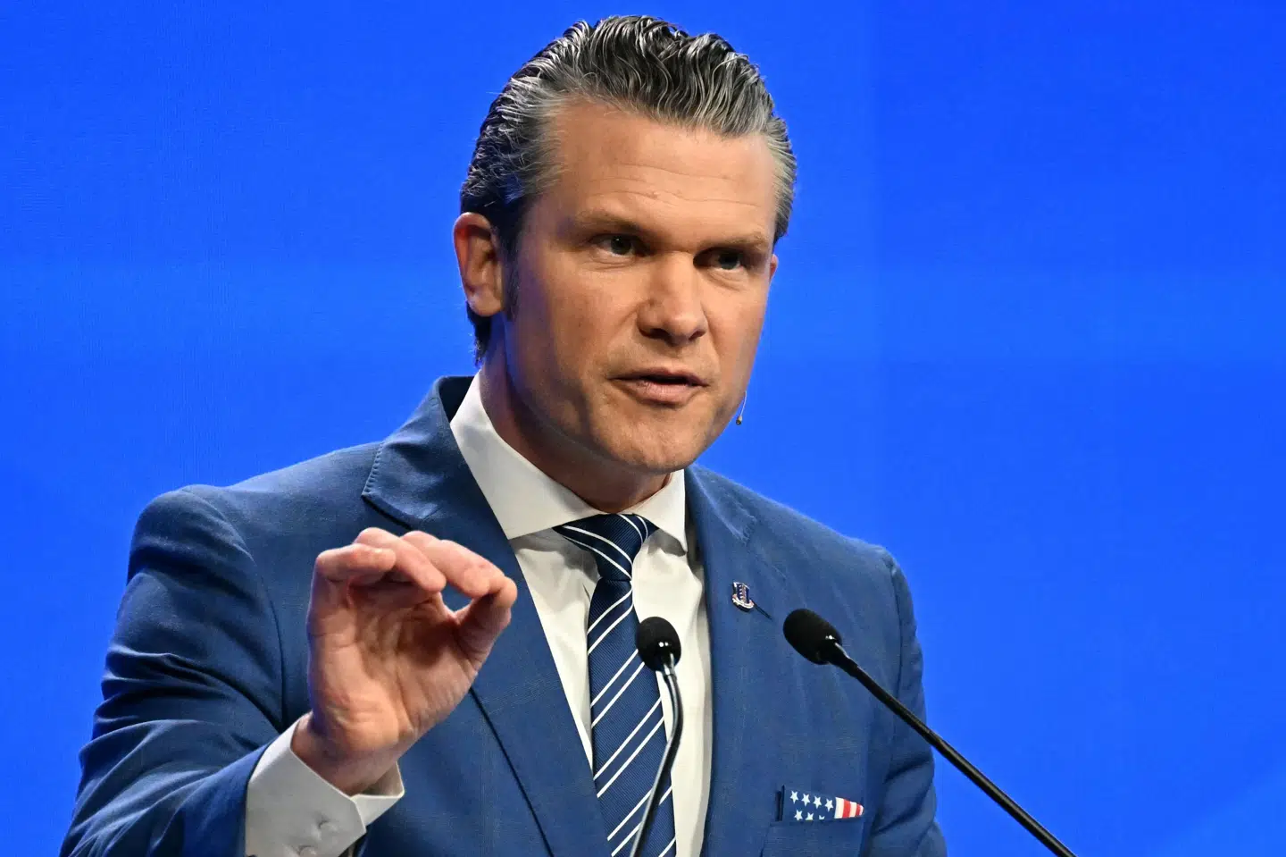 Hegseth sagde på en sikkerhedskonference lørdag, at Kina udgør en trussel, der "kan være overhængende". (Arkivfoto).