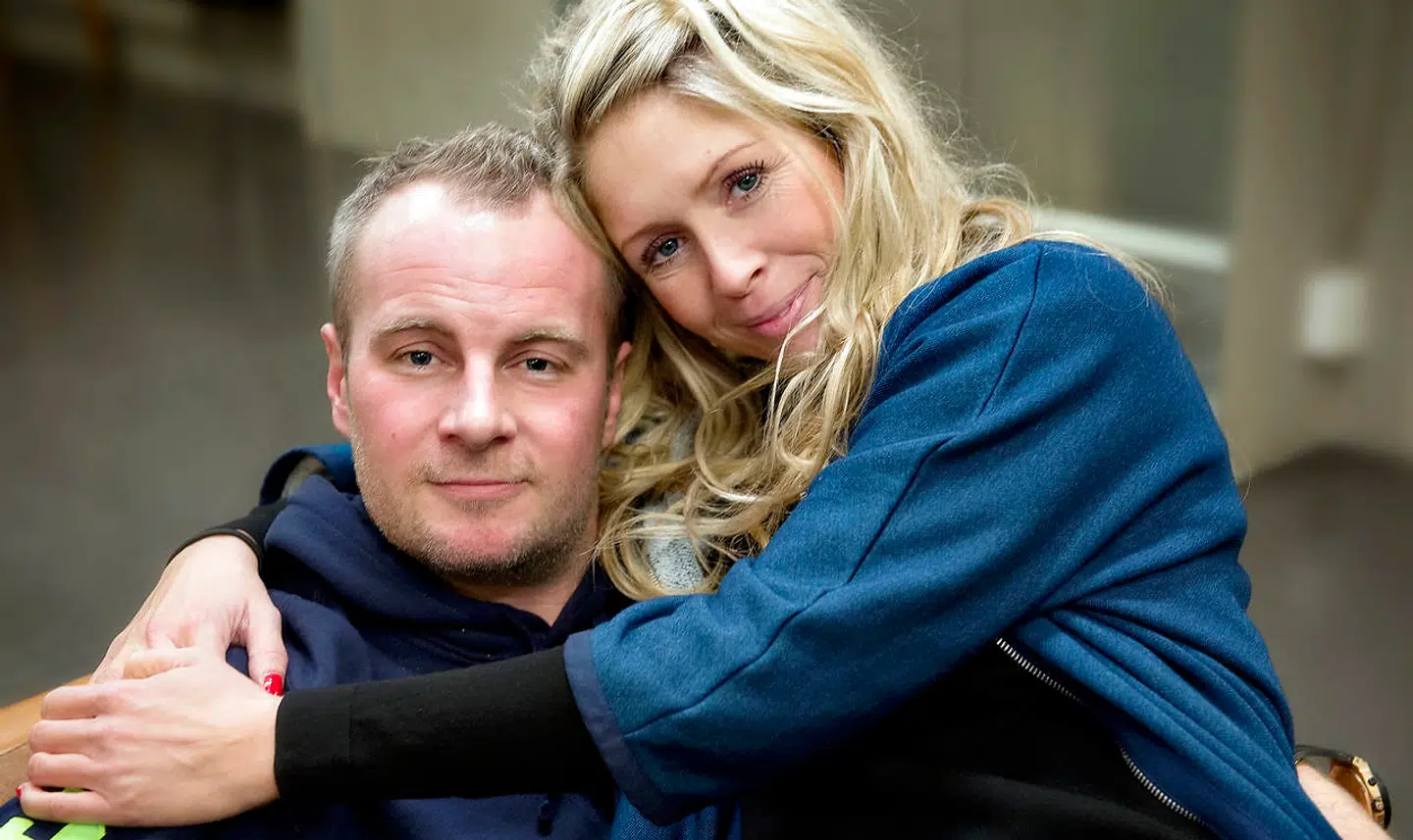 Uffe Holm og Karina Frimodt i 2013.