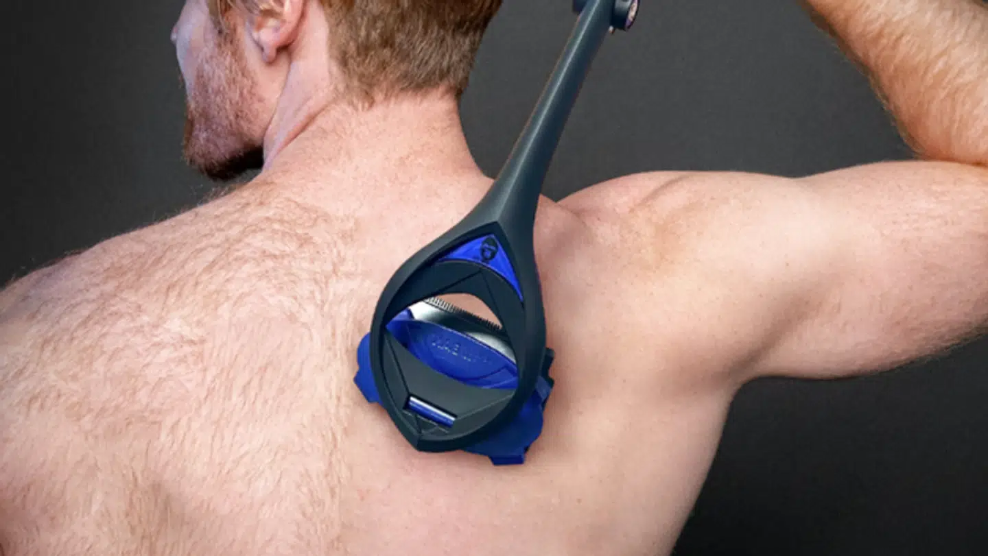 Stealth Rygskraber 3.0 er designet til at gøre barberingen nem og behagelig, så du kan nå alle områder på din krop uden besvær.