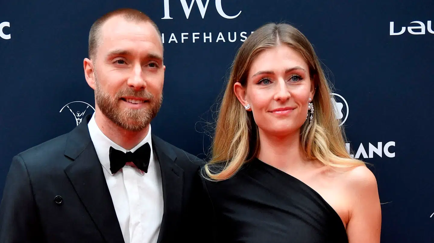 Christian Eriksen og Sabrina Kvist Jensen har været sammen siden 2012.