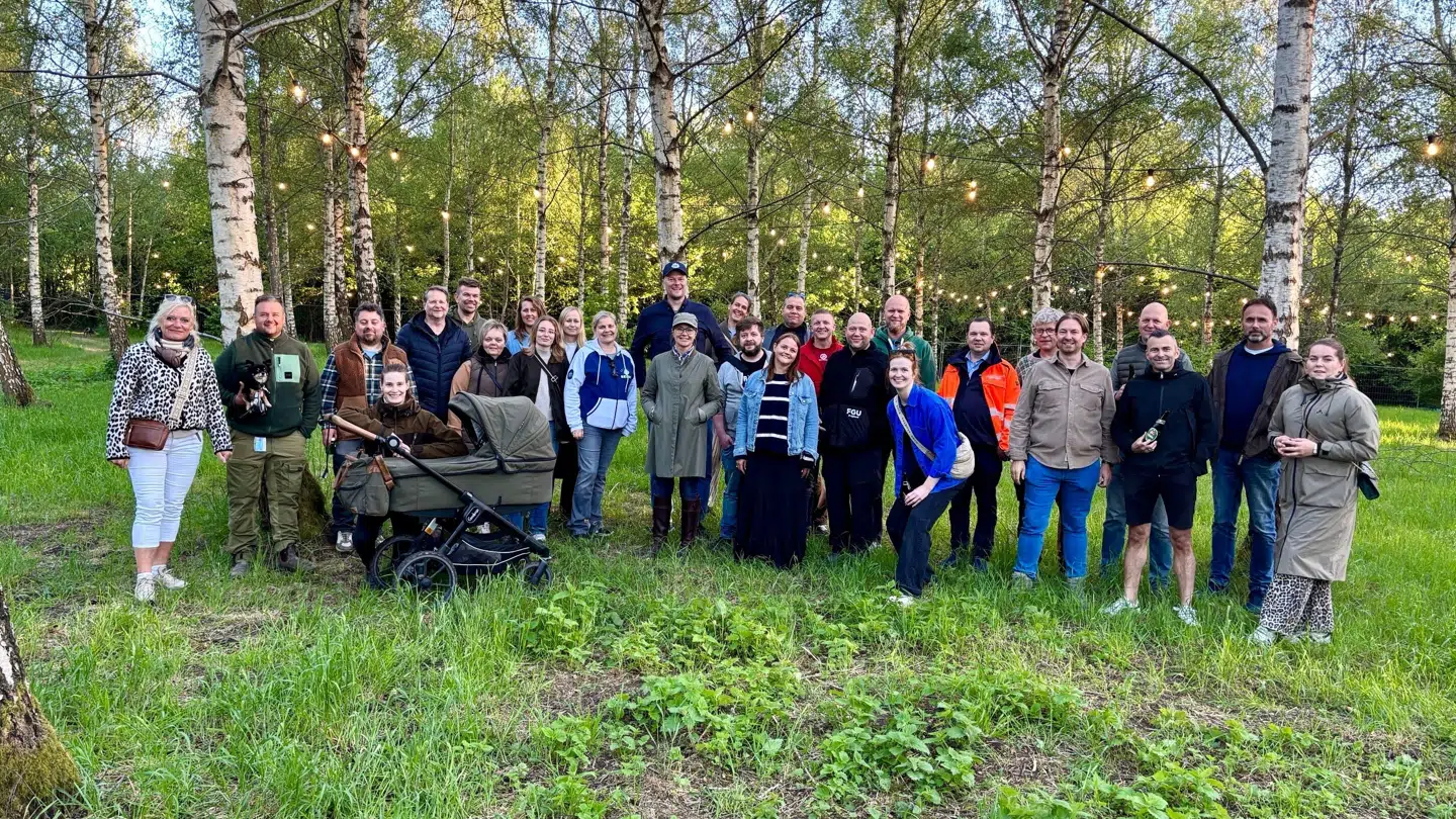 Christian Degn er sammen med de frivillige og tørstige barchefer klar til at afholde festival.