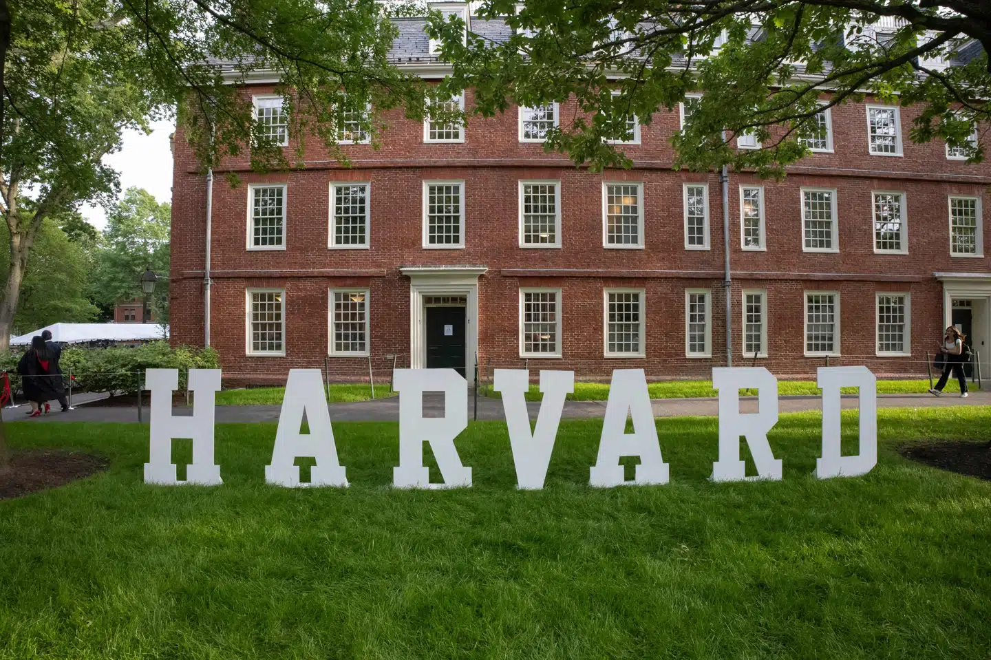 Harvard University har demonstreret, hvordan universitetet har en "historik af bekymrende udenlandske forbindelser og radikalisme", står der i bekendtgørelse. (Arkivfoto).