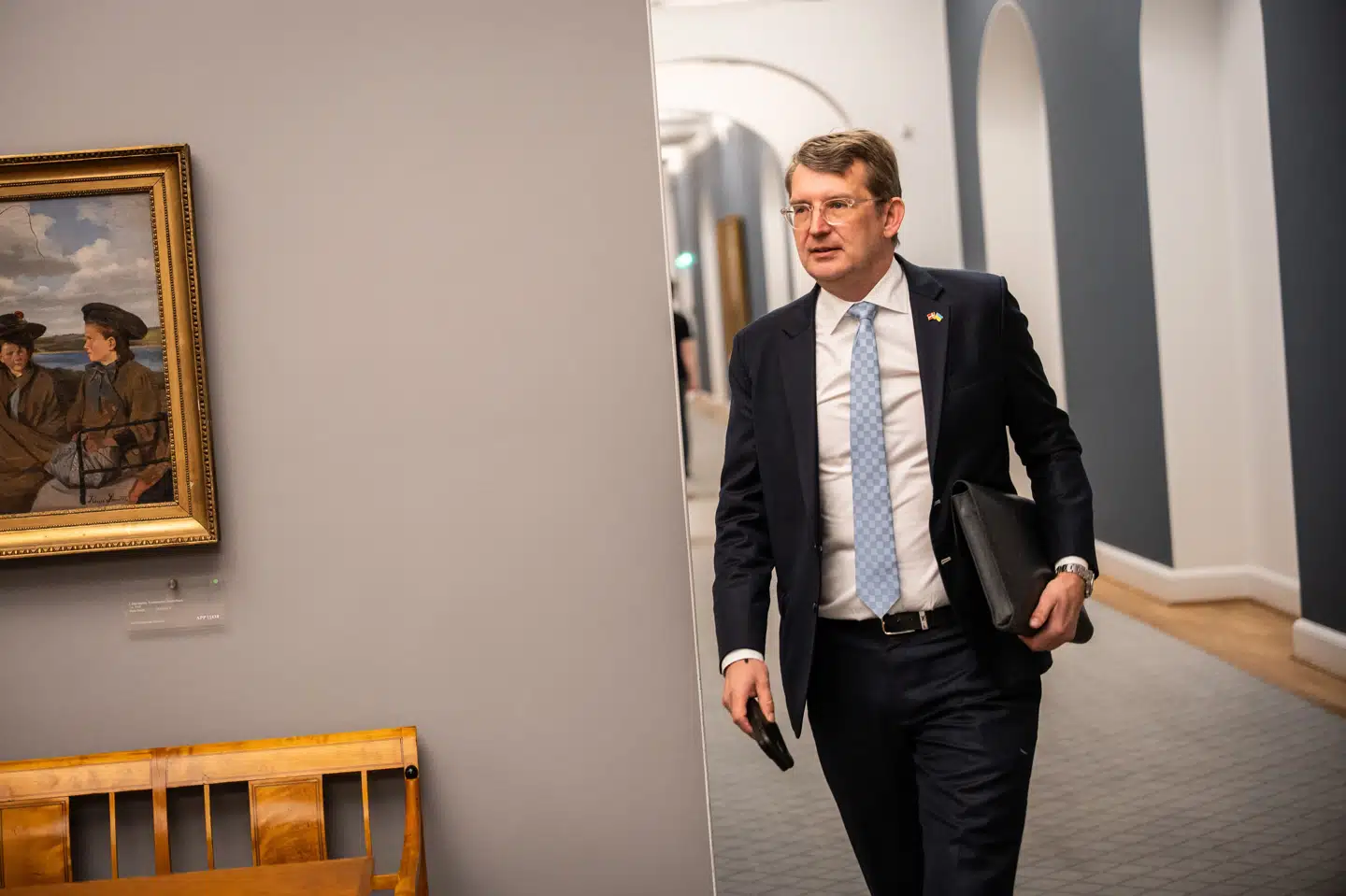 Forsvarsminister Troels Lund Poulsen (V) fortæller i en grundlovstalevideo, at der er planer om at oprette en ny mobiliseringsstyrke af tidligere værnepligtige. (Arkivfoto).