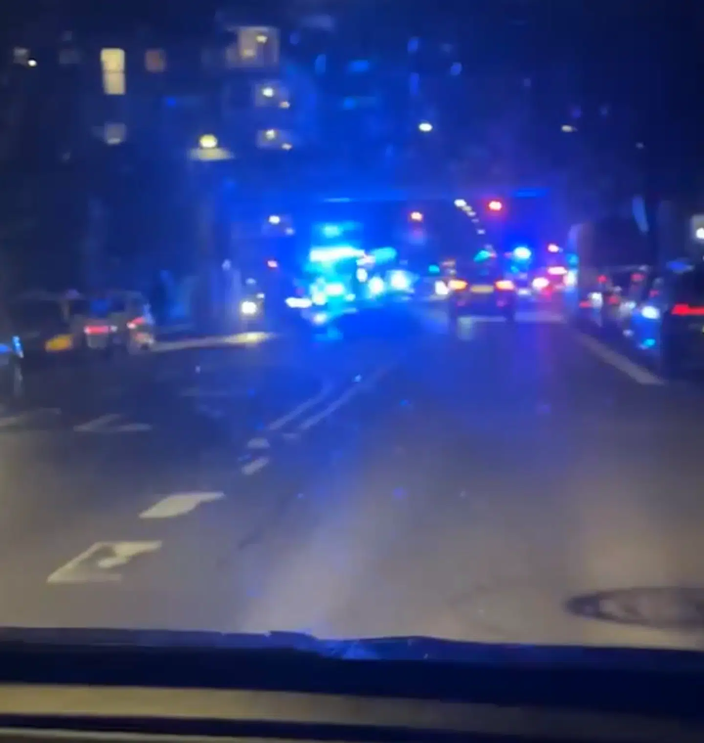 Dette syn mødte kvinden fra bilruden af, da hun og hendes veninde kom hjem fra ferie.