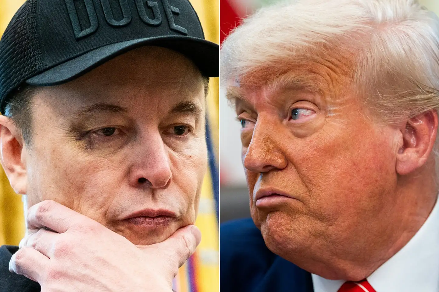 Forholdet mellem Elon Musk og Donald Trump har torsdag lidt et alvorligt knæk. (Arkivfoto).