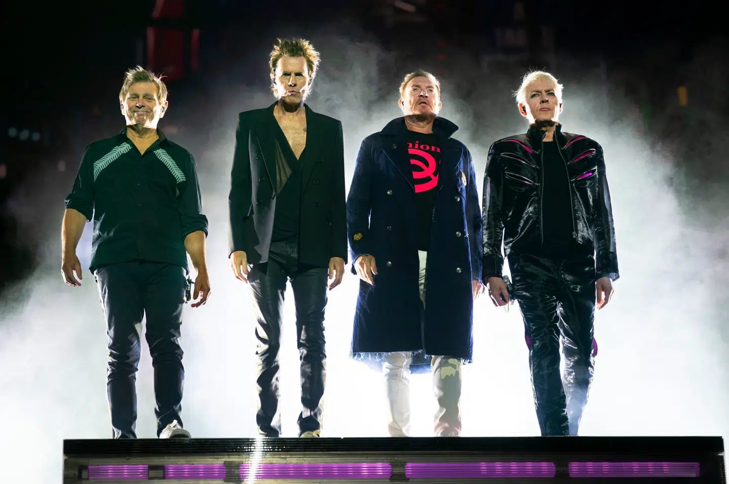 Duran Duran blev dannet i Birmingham i 1978 og består i dag af Roger Taylor, John Taylor, Simon Le Bon og Nick Rhodes. Fredagens koncert var den første i København siden 2008.