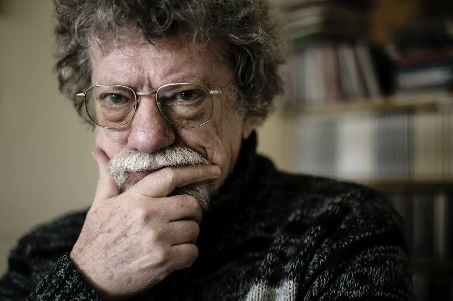 Christian Braad Thomsen debuterede i 1971 med "Kære Irene". Lørdag er han død. Han blev 84 år. (Arkivfoto).