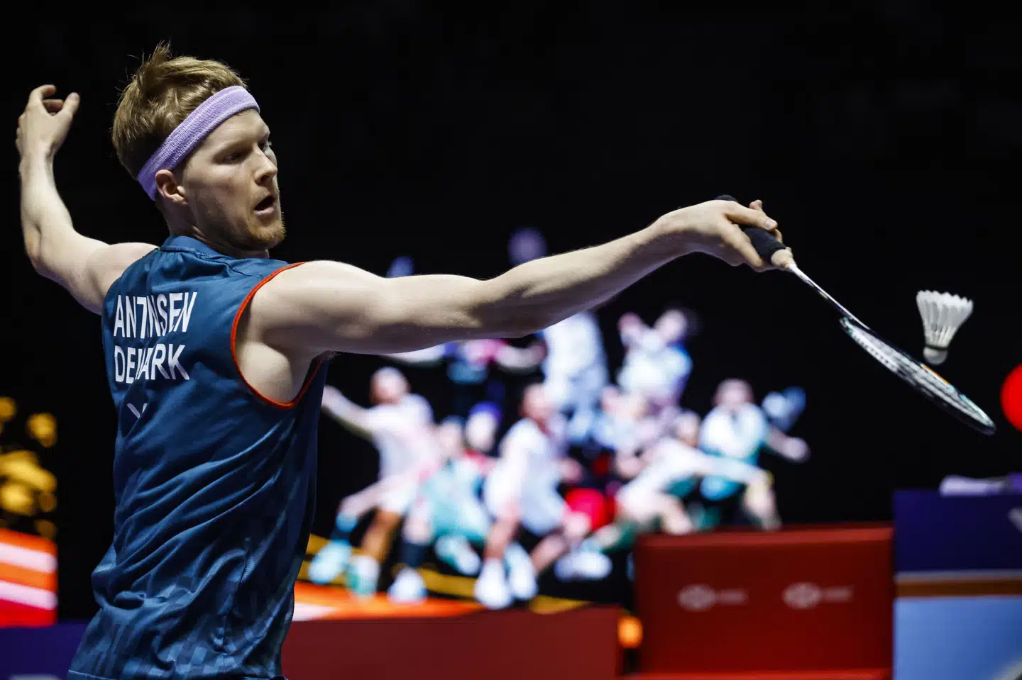 Anders Antonsen startede skidt, men slog alligevel Shi Yuqi i semifinalen i Jakarta. (Arkivfoto).