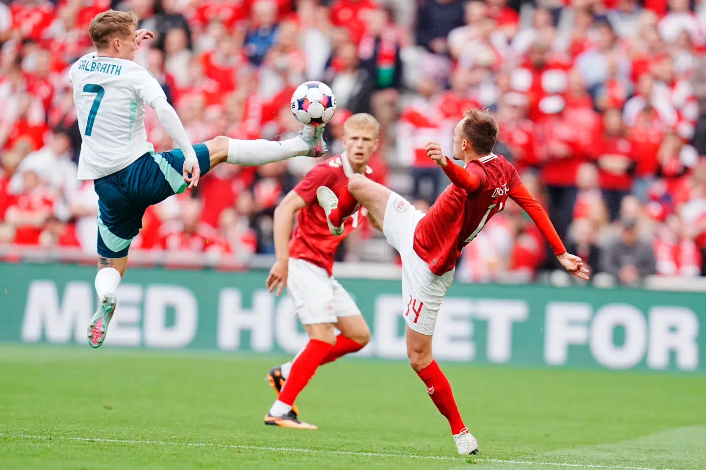 Danmark møder Nordirland i en testkamp i Parken.
