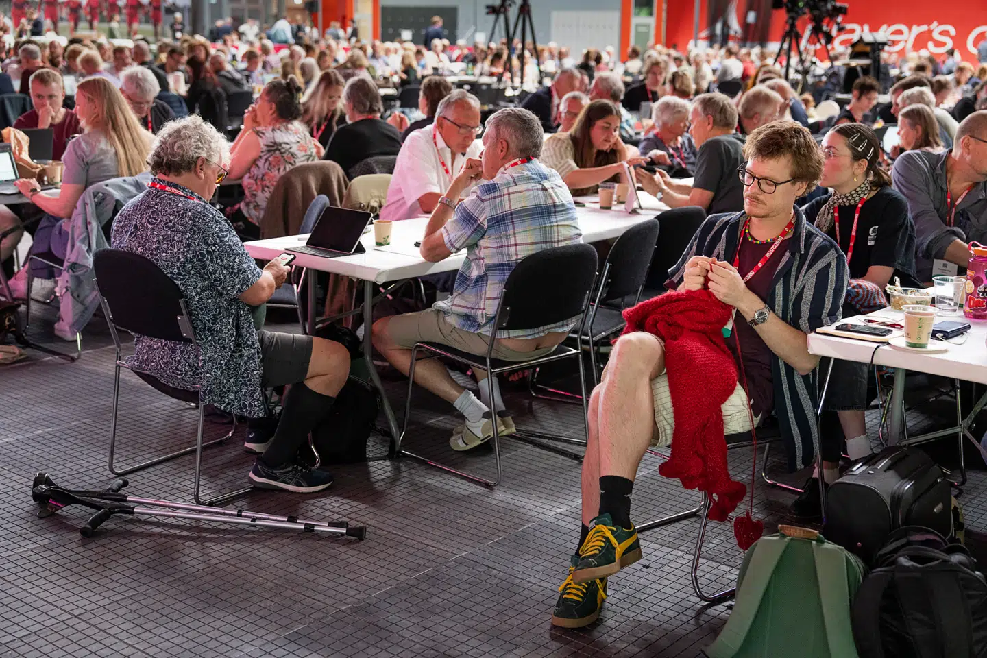 Flere fra hovedbestyrelsen fortalte til Berlingske, at de stærkt regnede med at få vedtagelsesteksten stemt igennem. Men det blev tættere end ventet.