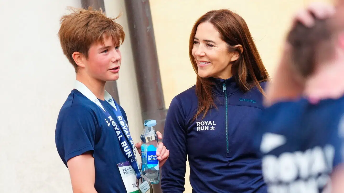 Prins Vincent og dronning Mary i København,