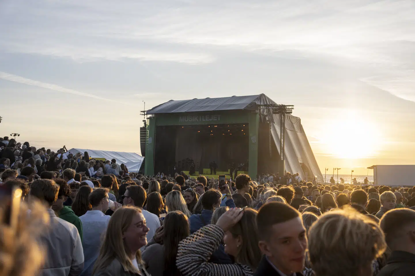 Festivalen Musik i Lejet har været afholdt ved strandkanten i Tisvildeleje siden 2009. I år vil festivalen blive afholdt på Tisvildeleje Camping, hvis festivalen får den nødvendige tilladelse. (Arkivfoto).