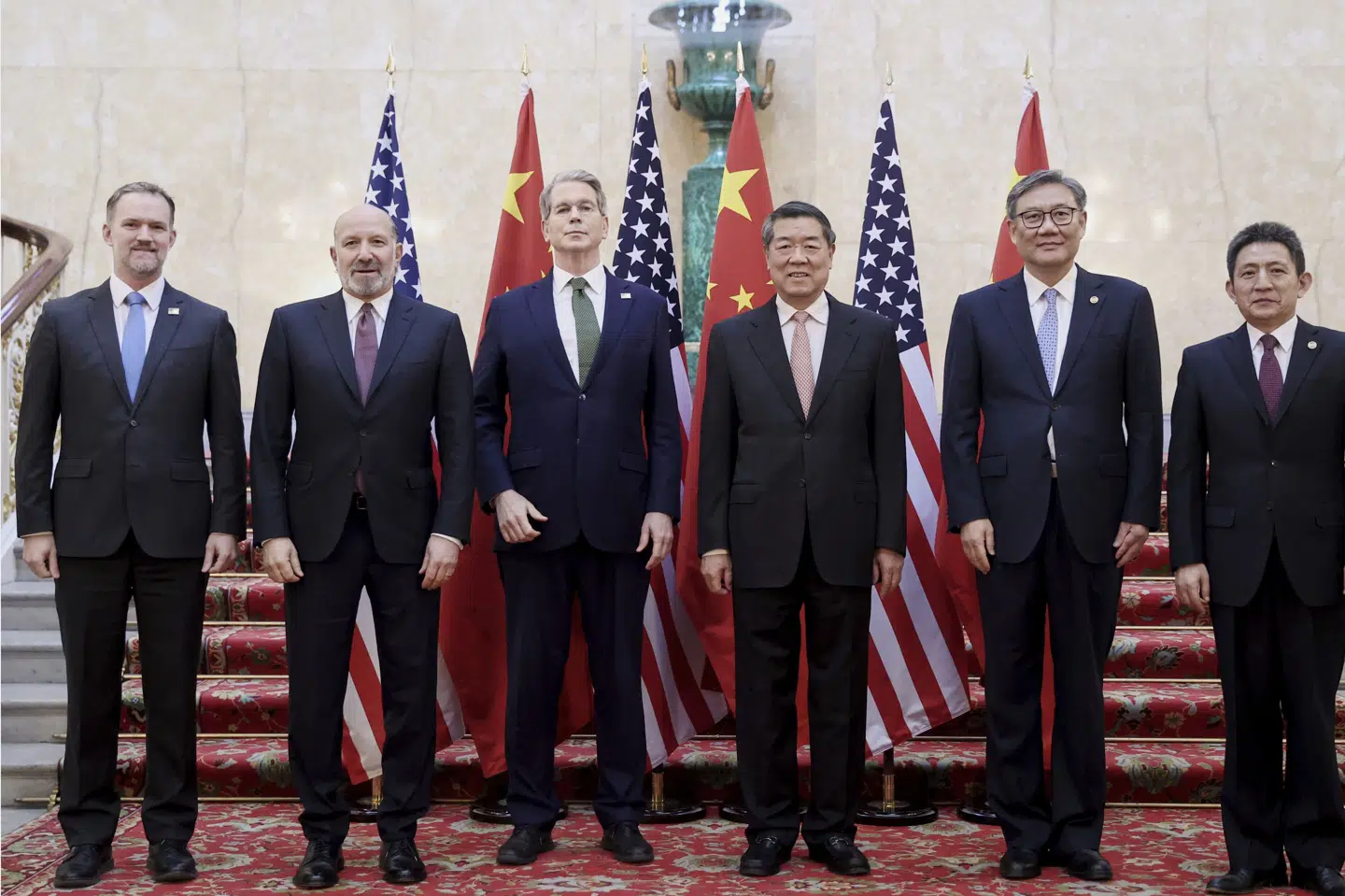 En række højtstående kinesiske og amerikanske embedsmænd er i øjeblikket i London for at forsøge at nå frem til en handelsaftale mellem de to lande. (Arkivfoto).