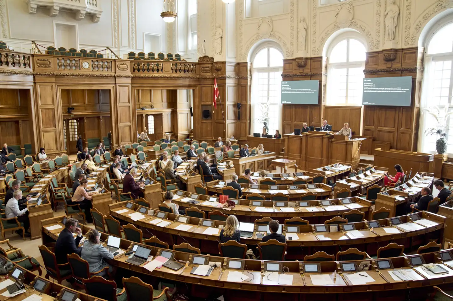 Det er et stort flertal i Folketinget, der har stemt for aftalen med USA. (Arkivfoto).