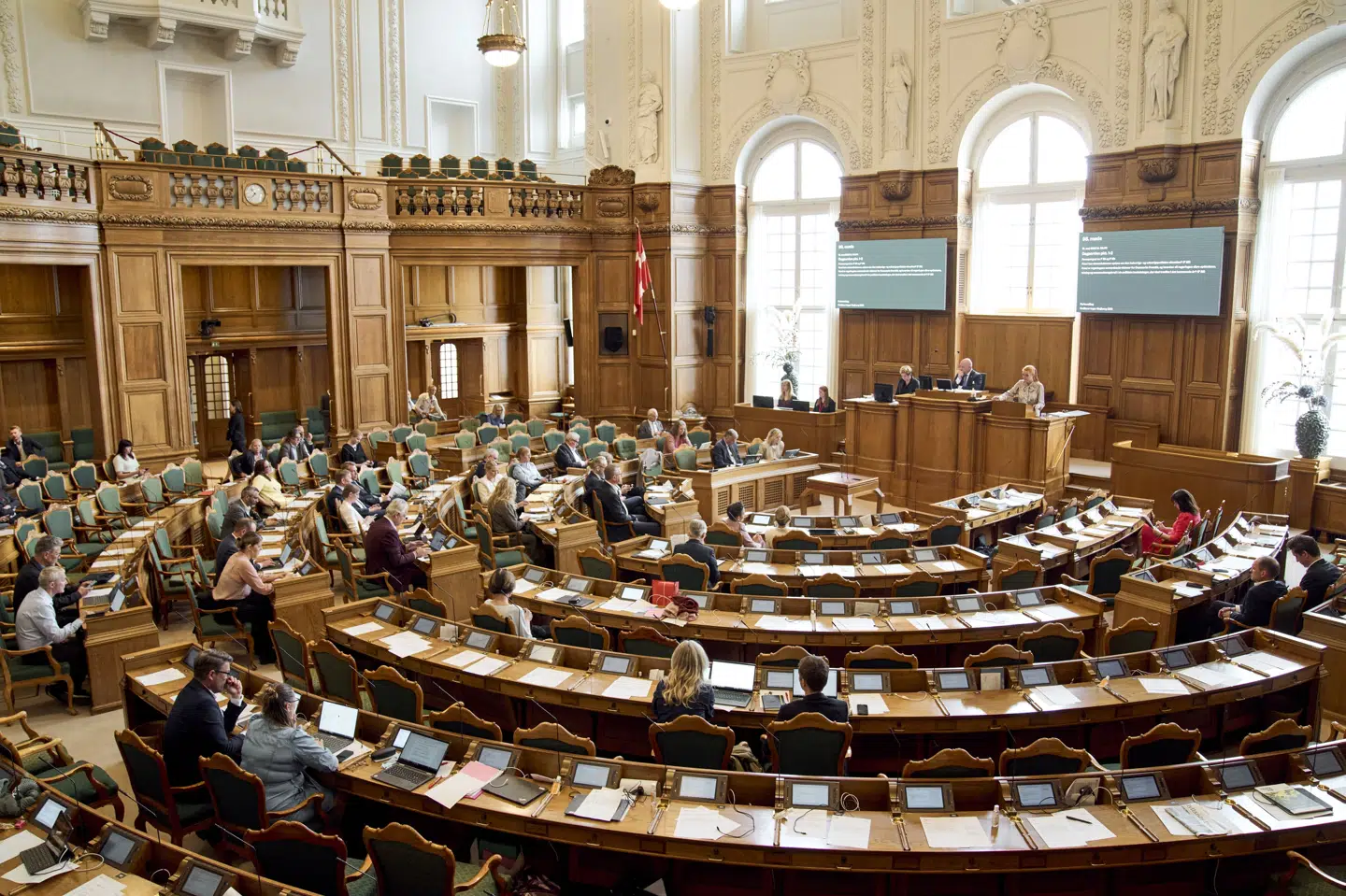 Det er et stort flertal i Folketinget, der har stemt for aftalen med USA. (Arkivfoto).
