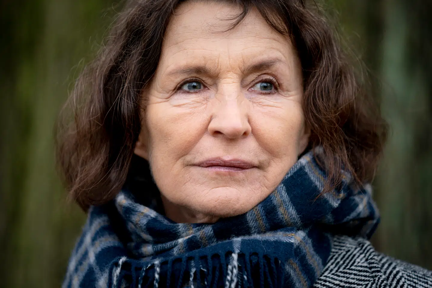 Skuespillerinde Karen-Lise Mynster er aktuel i DR-serien 'Andre folks penge'.