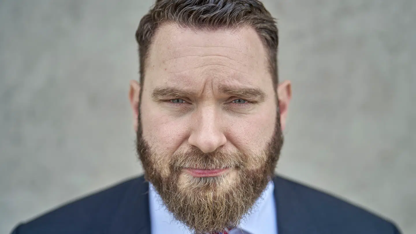 Retsordfører Steffen Larsen (LA) fik ikke svar på de spørgsmål, han havde med til mødet i Justitsministeriet.