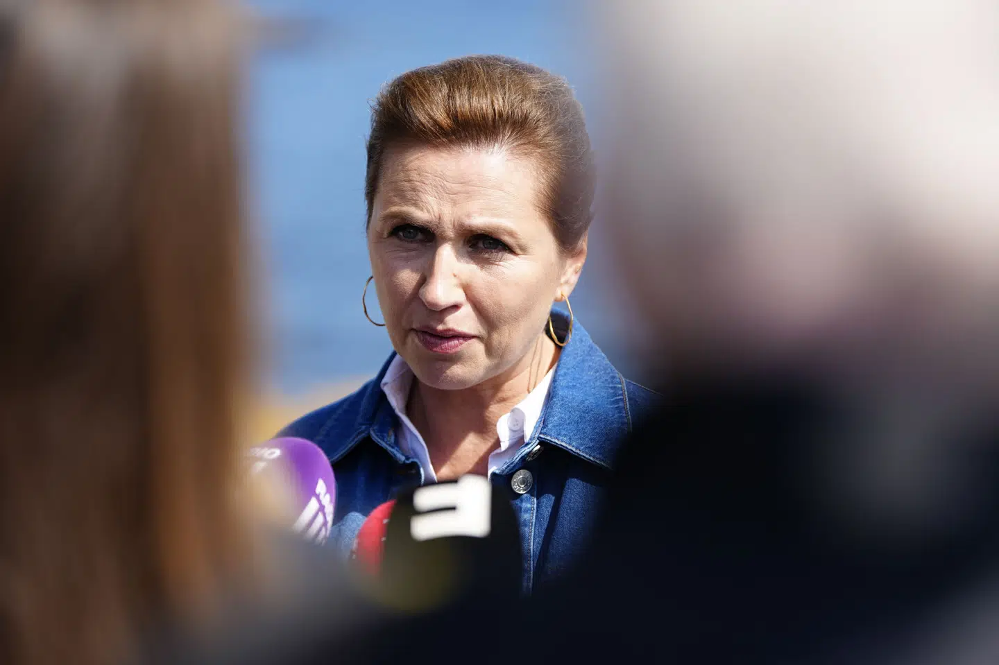 Statsminister Mette Frederiksen (S) er på plads i Allinge på Bornholm, hvor Folkemødet finder sted.