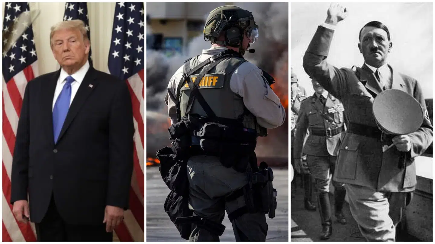 Som ingen anden præsident i moderne tid vil Trump magten, og de rige, magtfulde og ressourcestærke amerikanere giver ham den. De svage og lunkne regeringers tid er forbi, siger højrenational tænker, og »de stærke guder er tilbage i Amerika«, fordi historien om Hitler har mistet sin rå rædsel.