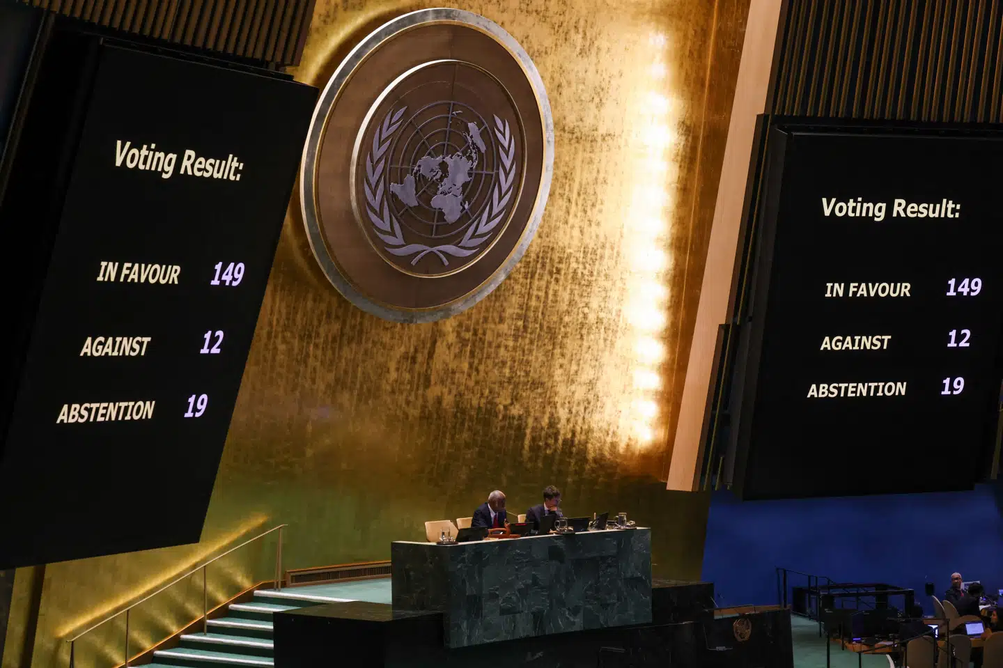 Et stort flertal i FN's Generalforsamling har vedtaget en resolution, der opfordrer Israel til at indføre våbenhvile i Gaza omgående.