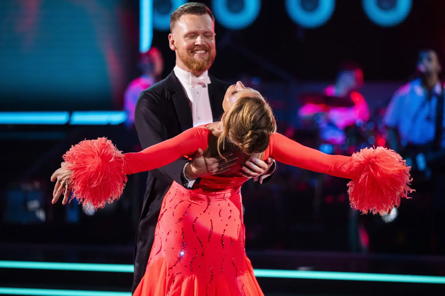 Nikolaj Lund debuterede som professionel danser i "Vild med dans" i den seneste sæson, som valsede over skærmen i efteråret 2024. Her var han på gulvet med bakkesangerinden Dot Wessman. (Arkivfoto).