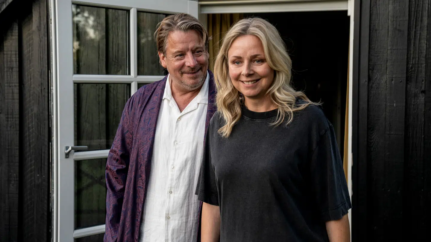 Anders W. Berthelsen og Lene Maria Christensen spiller arkæologparret Ester og Michael.