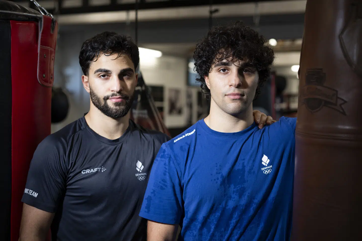 Sebastian (th.) og Nikolai Terteryan har skrevet kontrakt med Oscar de la Hoyas promotorselskab. (Arkivfoto).