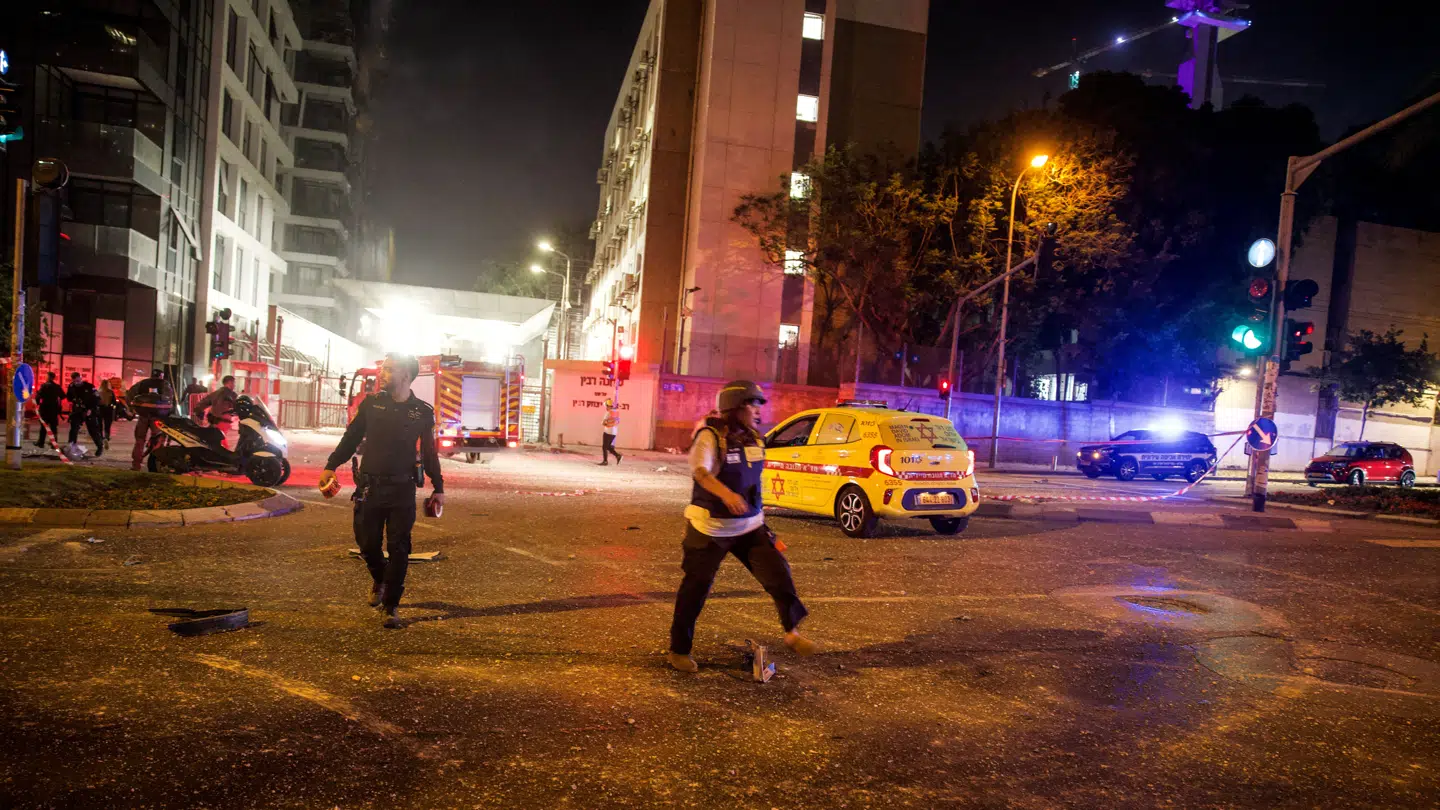 Tel Aviv er blevet ramt flere gange de sidste dage,