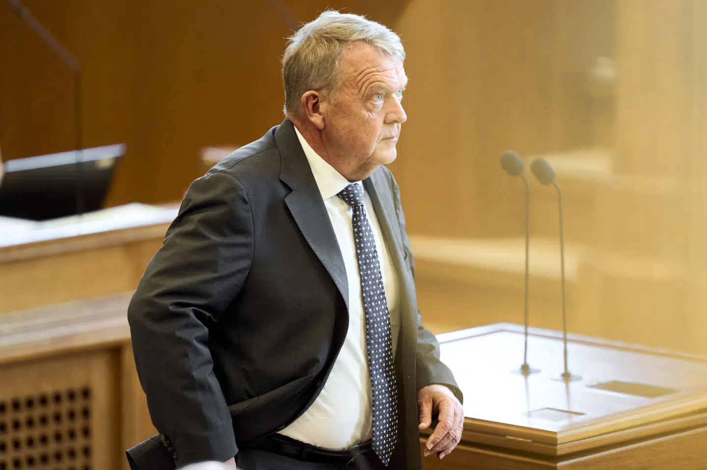 Udenrigsminister og partiformand for Moderaterne Lars Løkke Rasmussen var ifølge Frihedsbrevet en del af et møde i 2023, hvor Mike Fonseca blev tilbudt seks måneders løn for at trække sig fra Folketinget. (Arkivfoto).