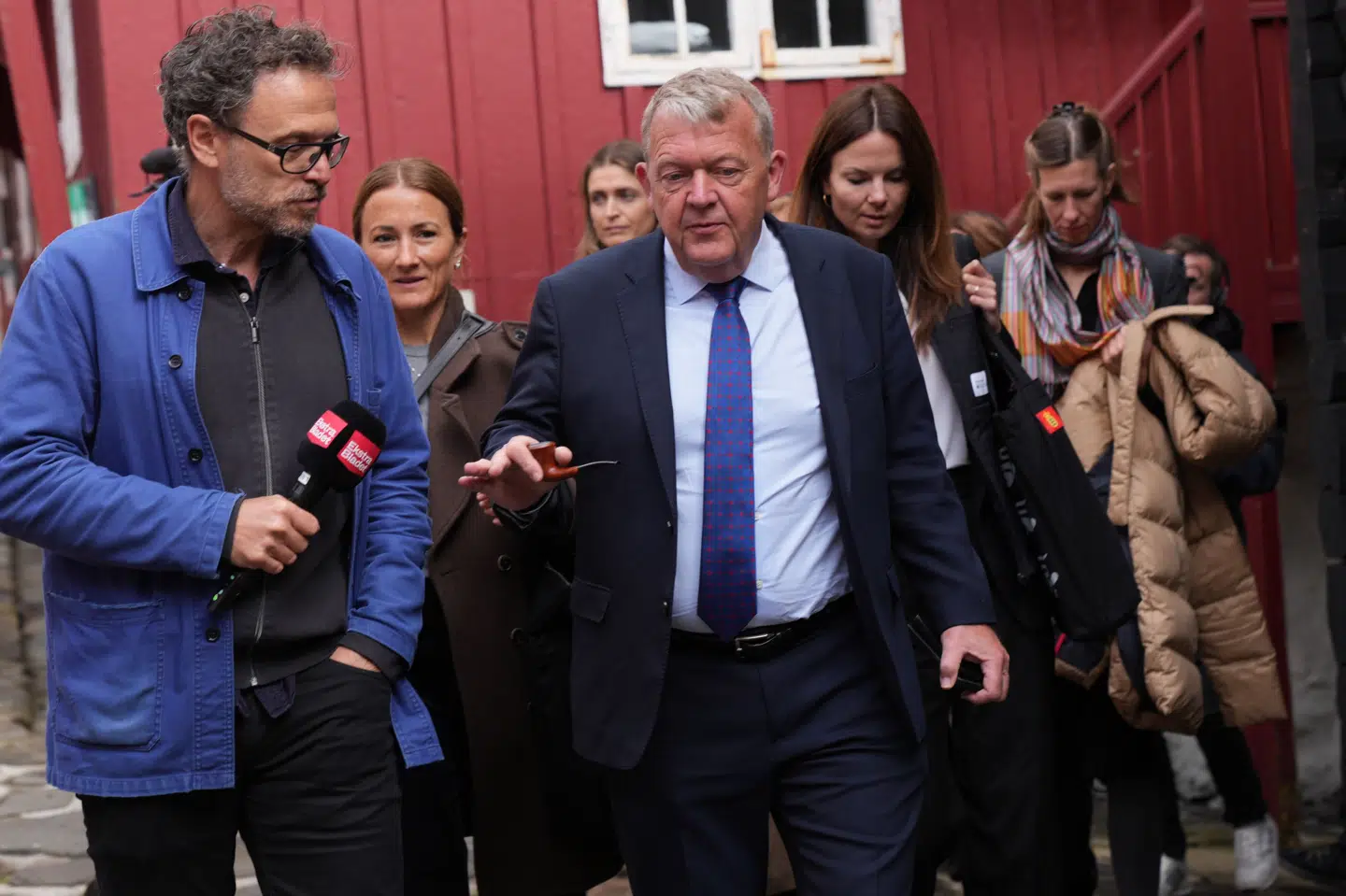 Formand for Moderaterne Lars Løkke Rasmussen er lige nu på Færøerne. Han stod i 2023 bag et forsøg på at købe Mike Fonsecas folketingsmandat.