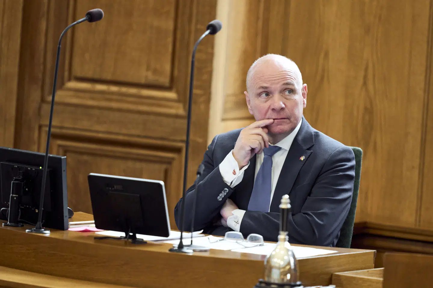 Formand for Folketinget Søren Gade (V) aflyste alle sine arrangementer fredag på Folkemødet. I et opslag på Facebook forklarer han hvorfor. (Arkivfoto).