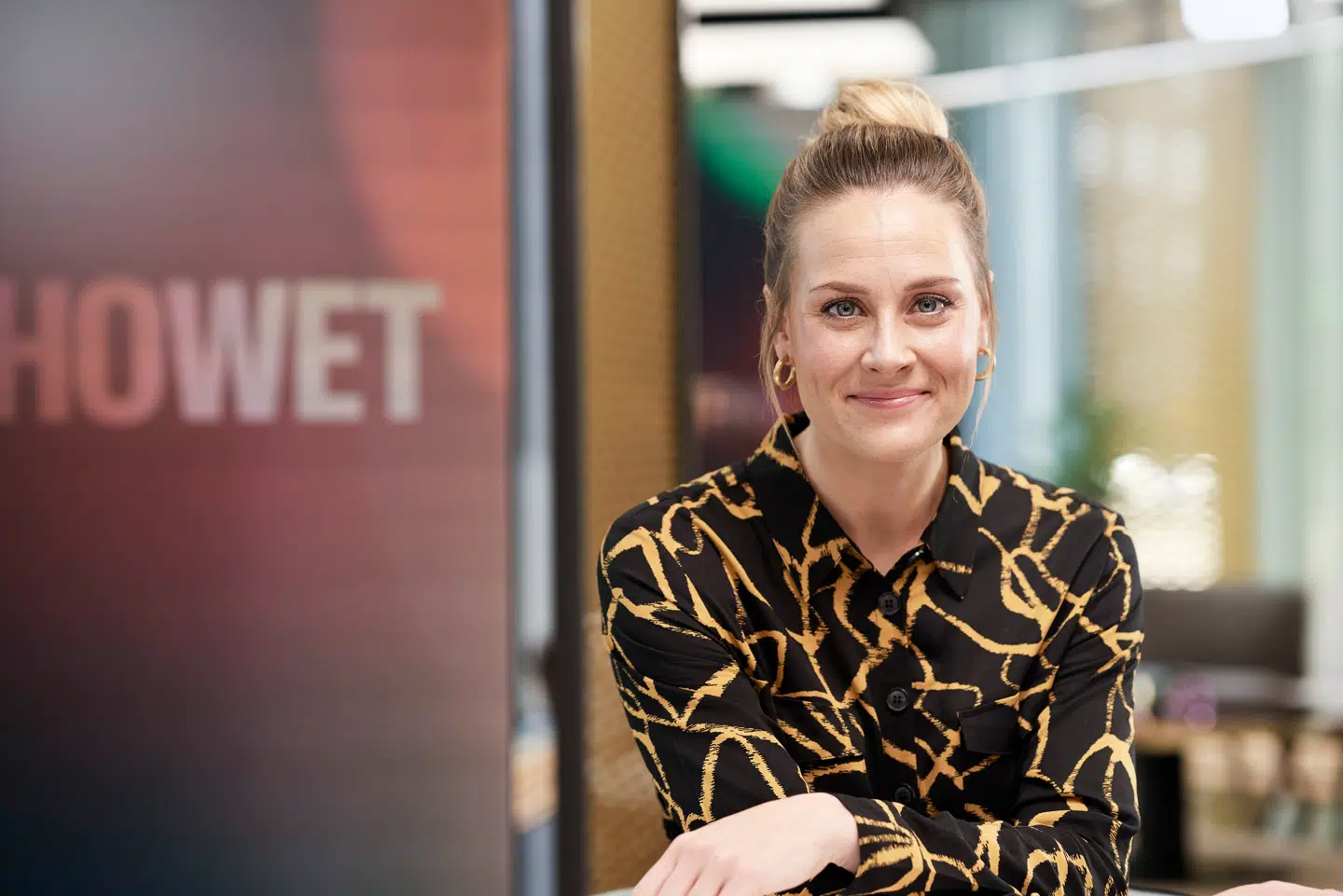 DR-vært Mette Bluhme Rieck gik til bekendelse på direkte tv.