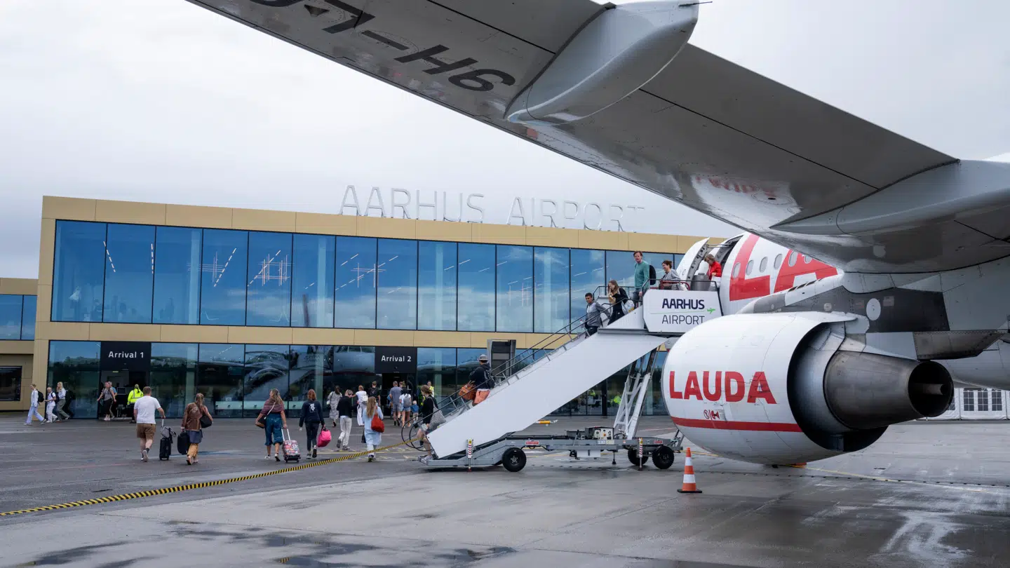 Aarhus Airport A/S, Ny Lufthavnsvej 24 i Kolind på Djursland mandag den 8. juli 2024.