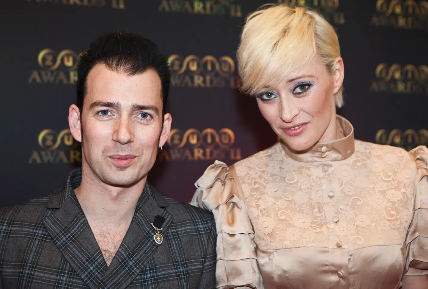 Under krisen: Laust Sonne og Maria Erwolter til Zulu Awards, 2011.