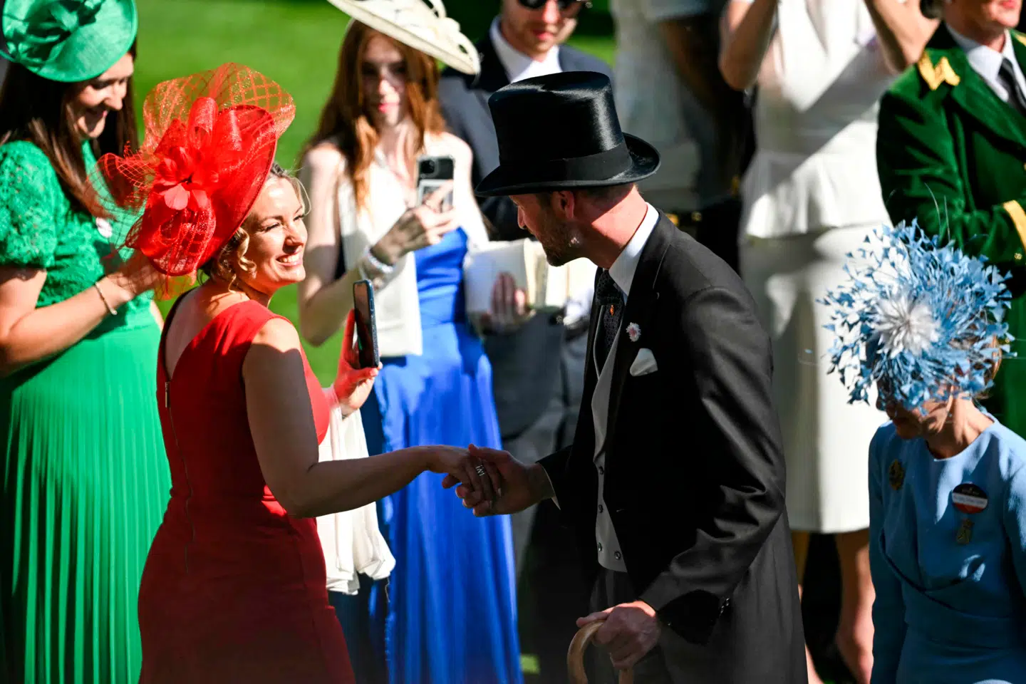 Prins William måtte tage alene afsted.