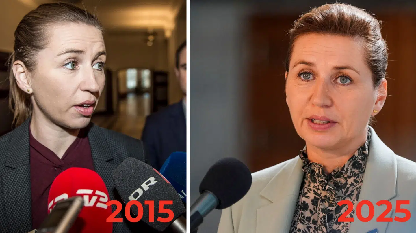 Mette Frederiksen har 10 års jubilæum som formand for Socialdemokratiet. Fotos: Ritzau Scanpix